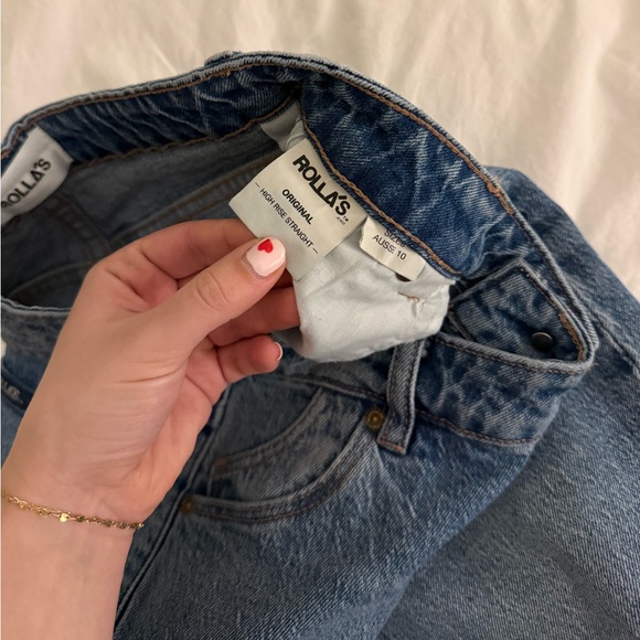 ROLLA’S High Rise Straight Jeans - Picture 6 of 6